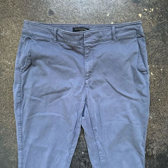 Banana Republic Women’s Size 10 Short Sloan Style Pants Stretch Fit Cotton Blend - Picture 3 of 14